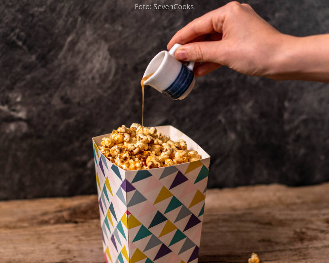 Veganes Rezept: Erdnussbutter Popcorn 2