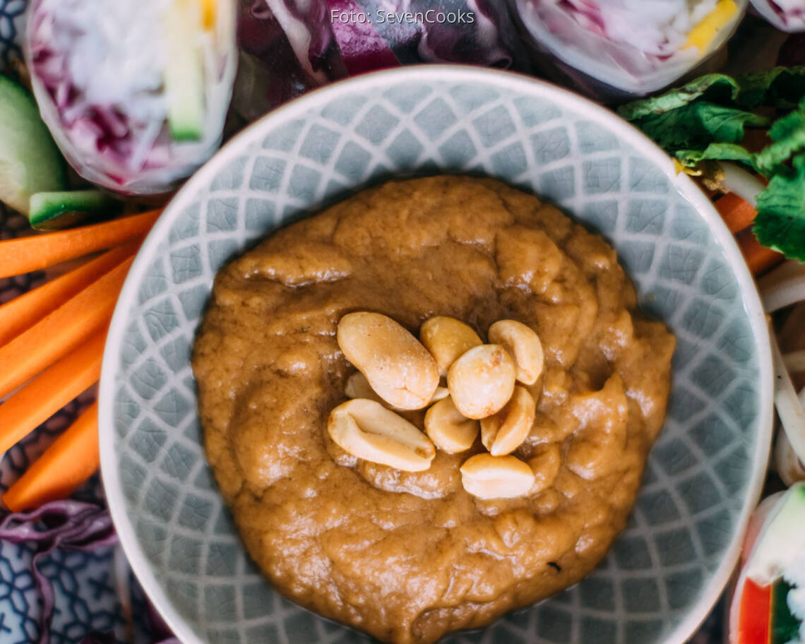 Veganes Rezept: Erdnussdip