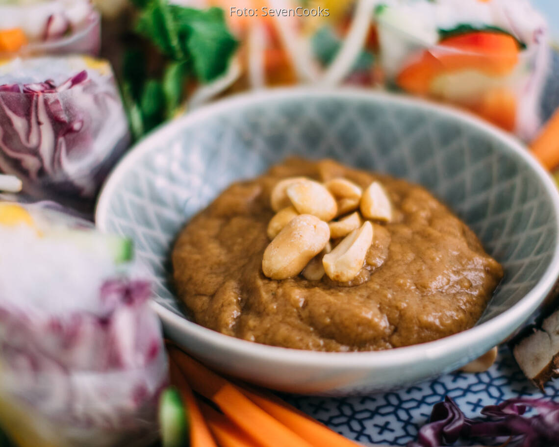 Veganes Rezept: Erdnussdip