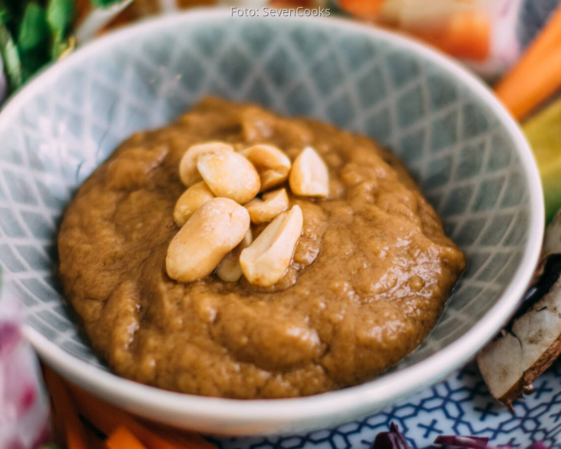 Veganes Rezept: Erdnussdip