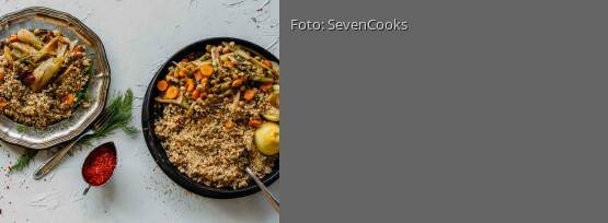Rezeptbild für "Fenchelgemüse mit Couscous und Möhren"