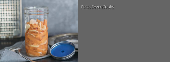 Rezeptbild für "Fermentierte Ingwer-Karotten"