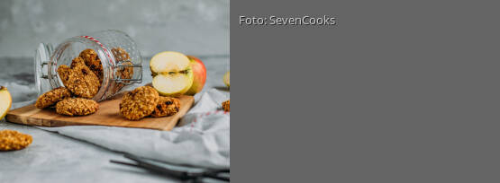 Rezeptbild für "Früchteplätzchen mit Apfel und Karotte"