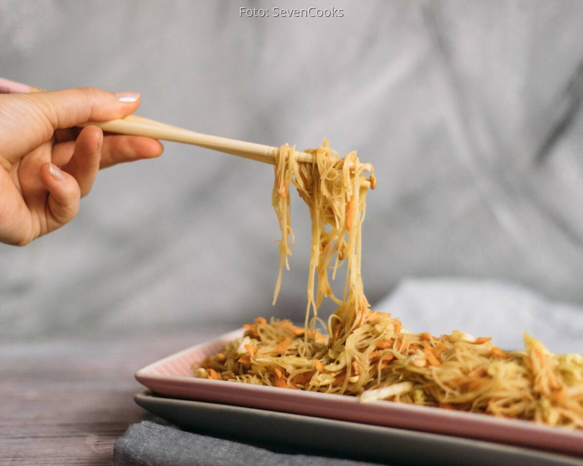 Veganes Rezept: Fruchtiger Glasnudelsalat_2