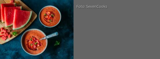 Rezeptbild für "Gazpacho von der Wassermelone"