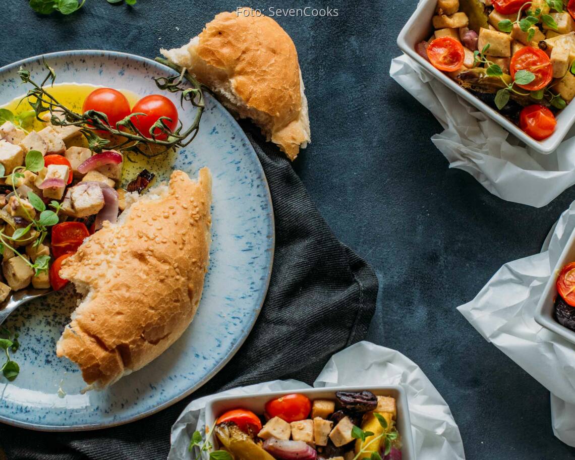 Veganes Rezept: Gegrillter Tofu à la Greece 1