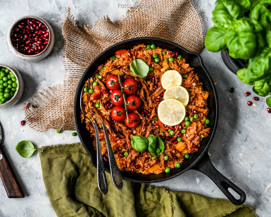 Veganes Rezept: Gemüse Paella