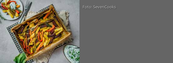 Rezeptbild für "Gemüse vom Blech"