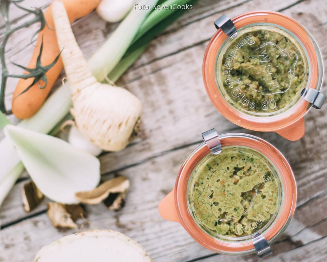 Veganes Rezept: Gemüsebrühenpaste