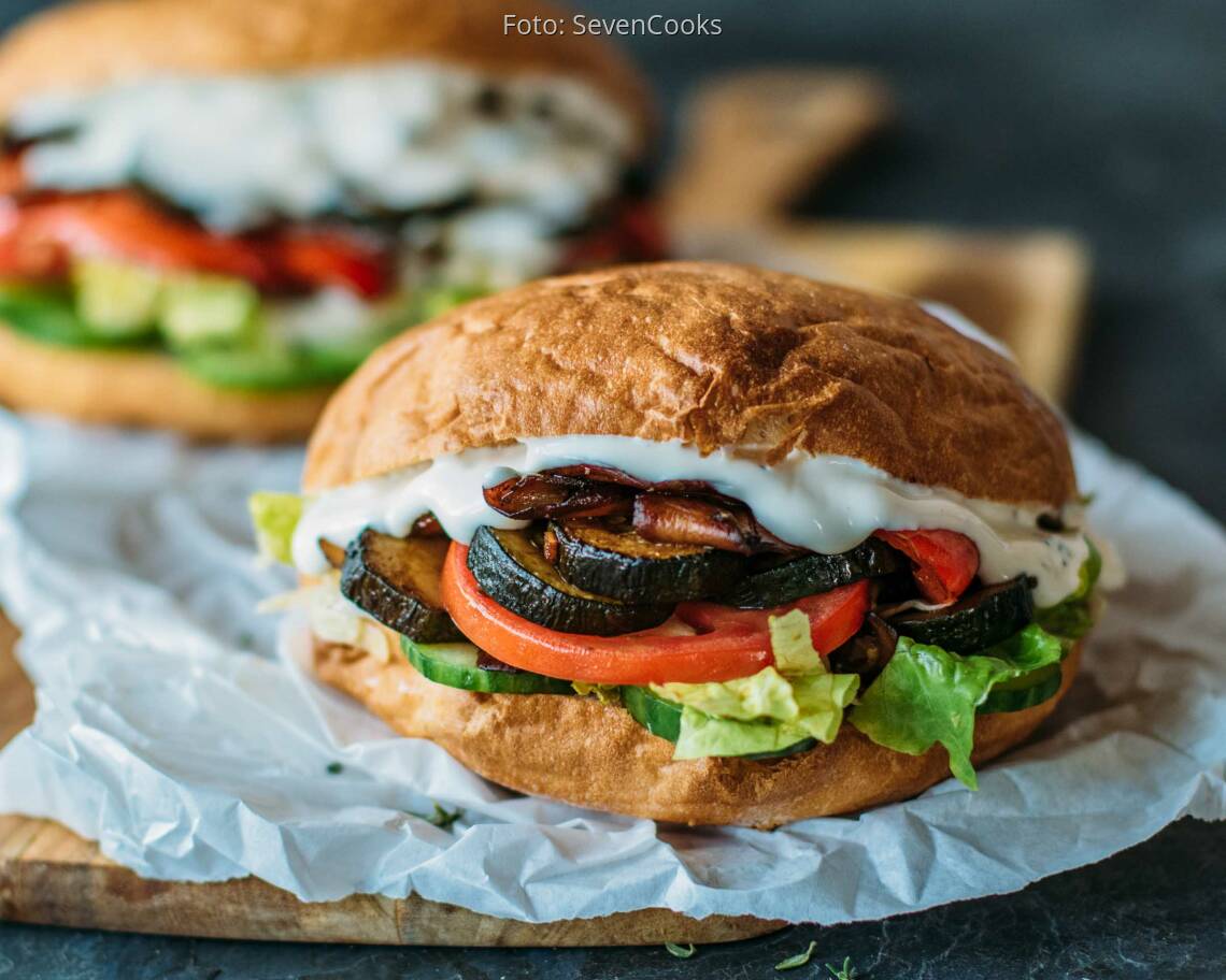 Veganes Rezept: Gemüsedöner 1