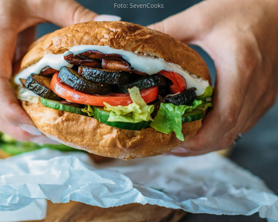 Veganes Rezept: Gemüsedöner 2