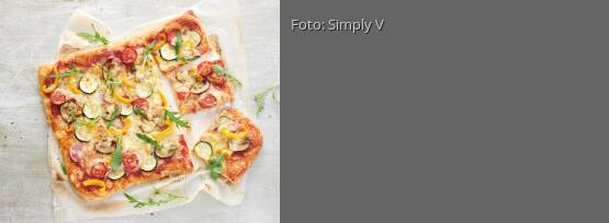Rezeptbild für "Gemüse-Pizza"