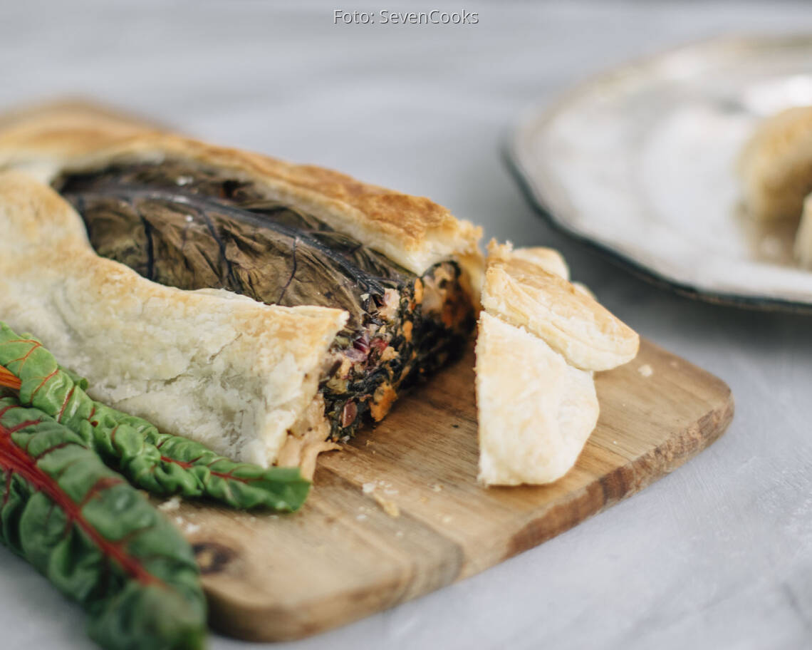 Veganes Rezept: Gemüsestrudel