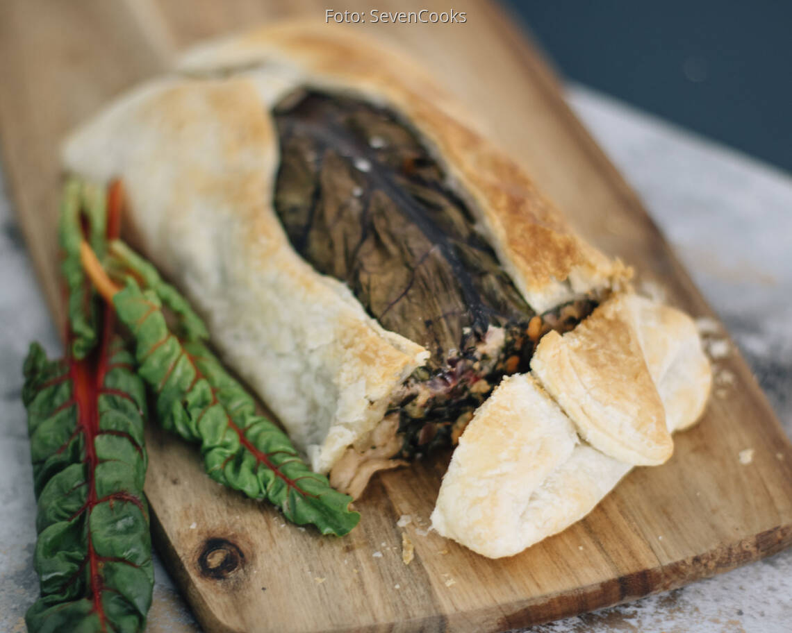 Veganes Rezept: Gemüsestrudel