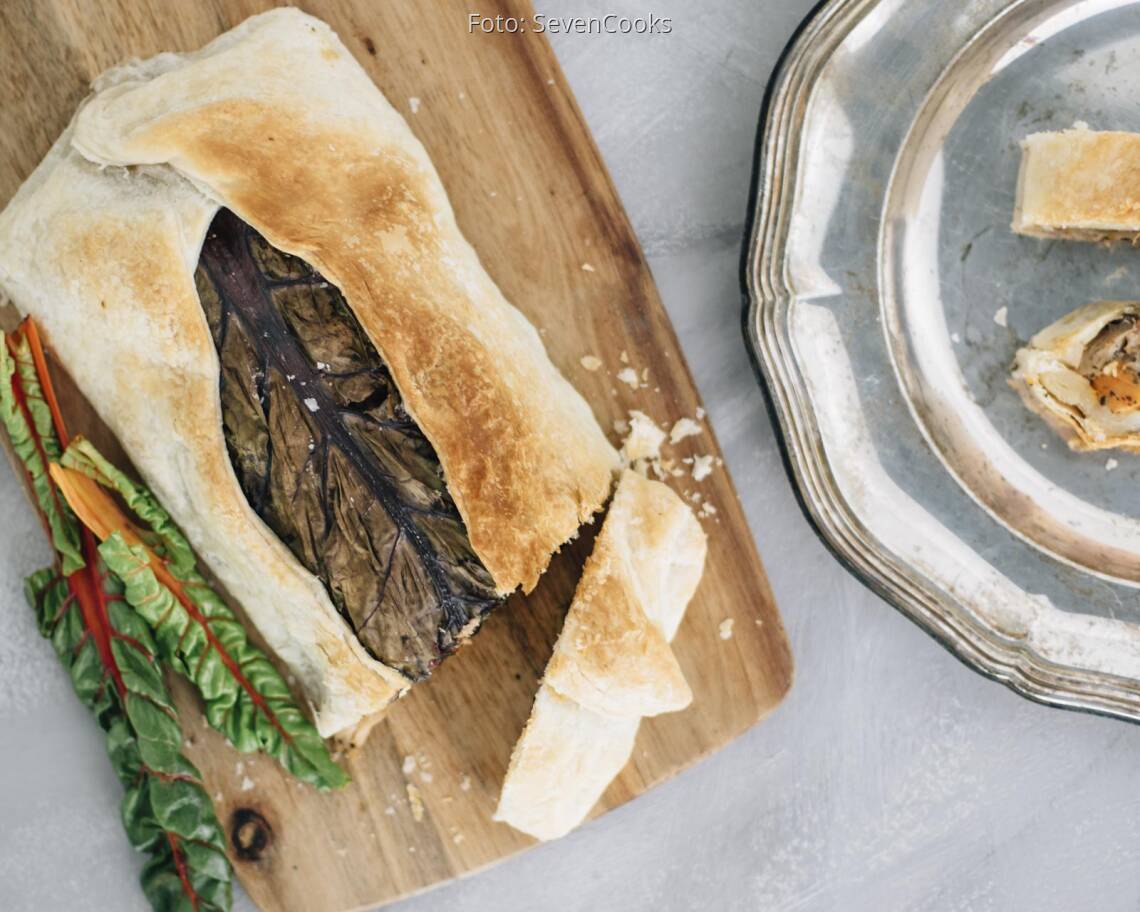 Veganes Rezept: Gemüsestrudel