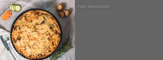 Rezeptbild für "Gemüse-Tarte"