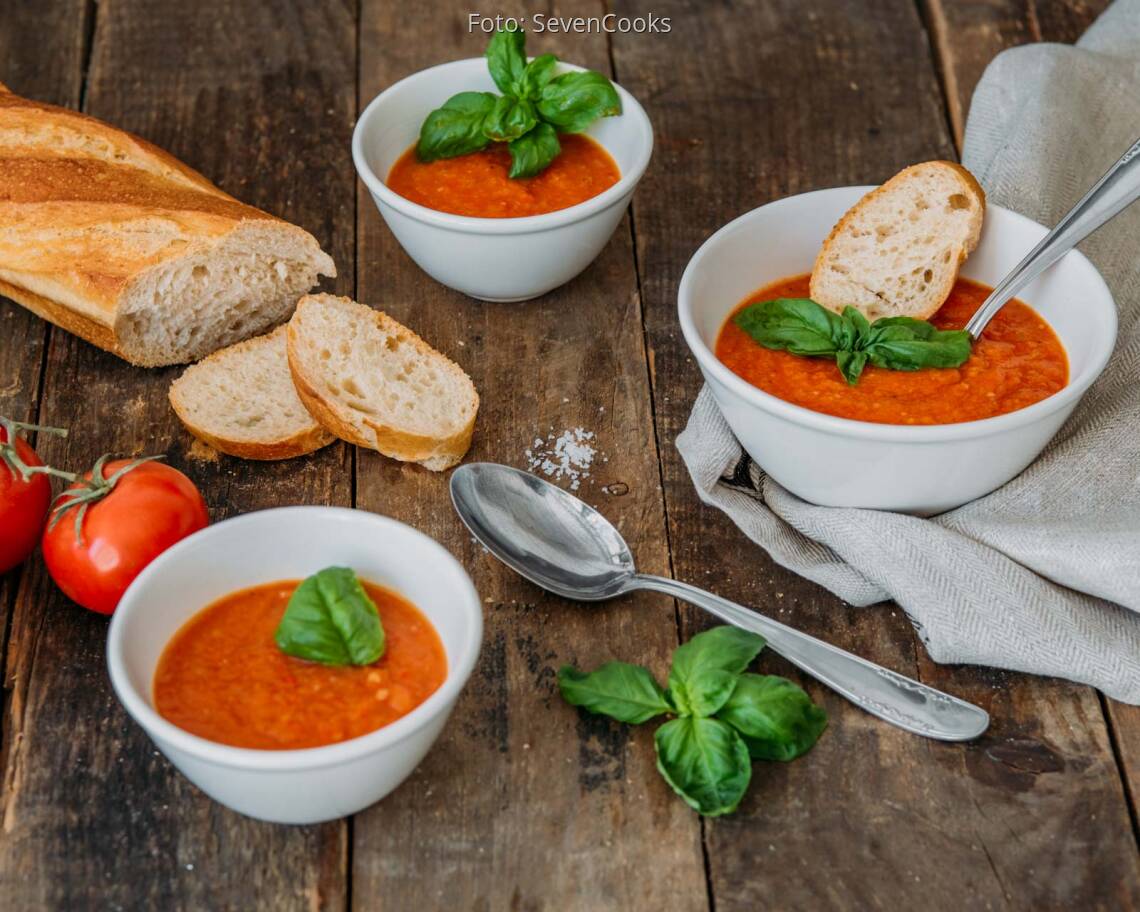 Veganes Rezept: Geröstete Tomatensuppe 3