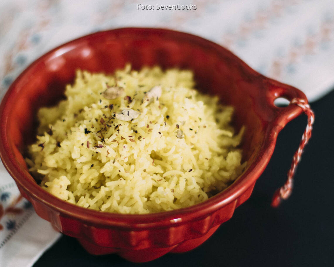 Veganes Rezept: Gewürzreis 1