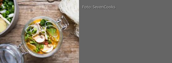 Rezeptbild für "Glasnudelsuppe to go"