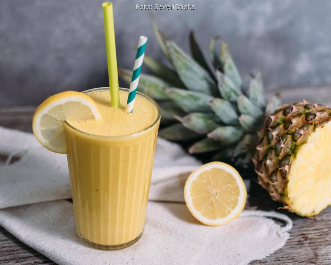 Veganes Rezept: Golden Morning Smoothie_1