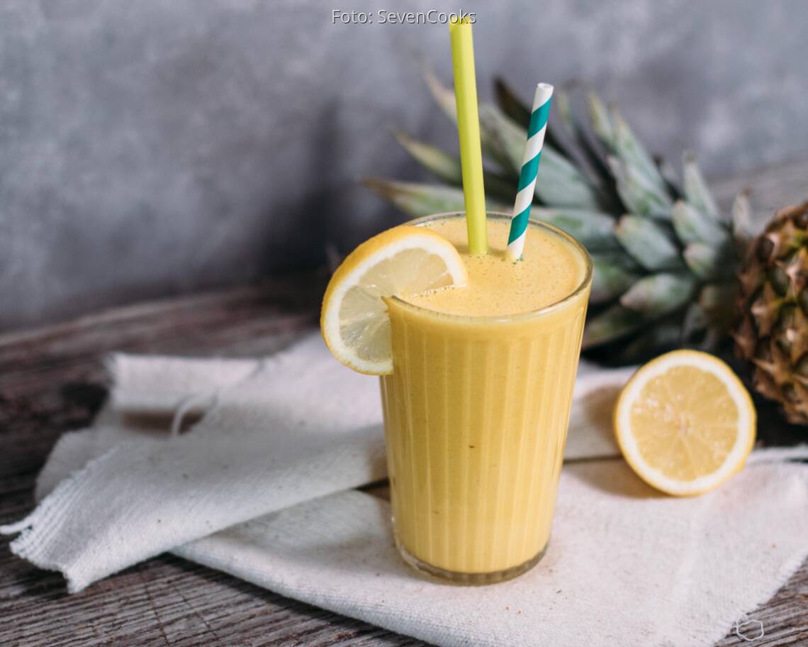 Veganes Rezept: Golden Morning Smoothie_2