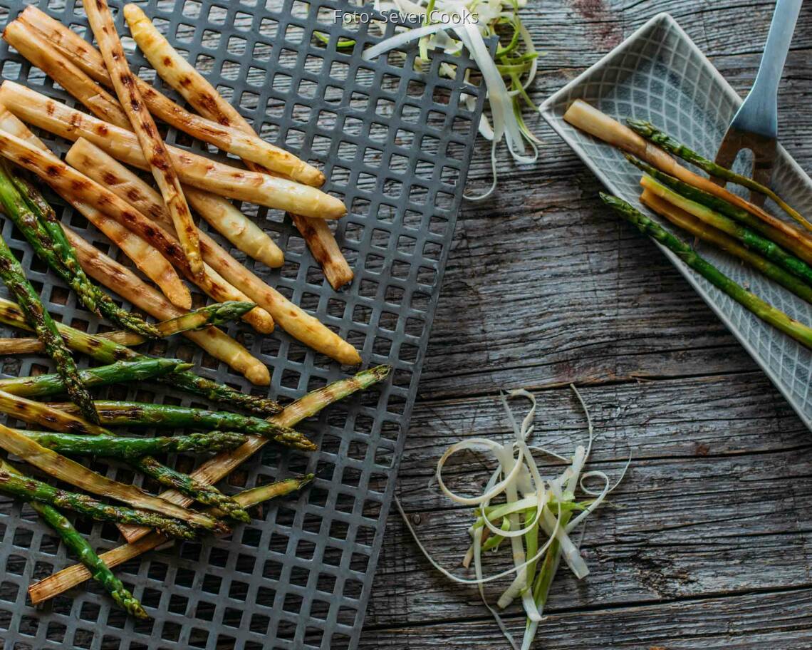 Veganes Rezept: Grill Spargel umami deluxe 1