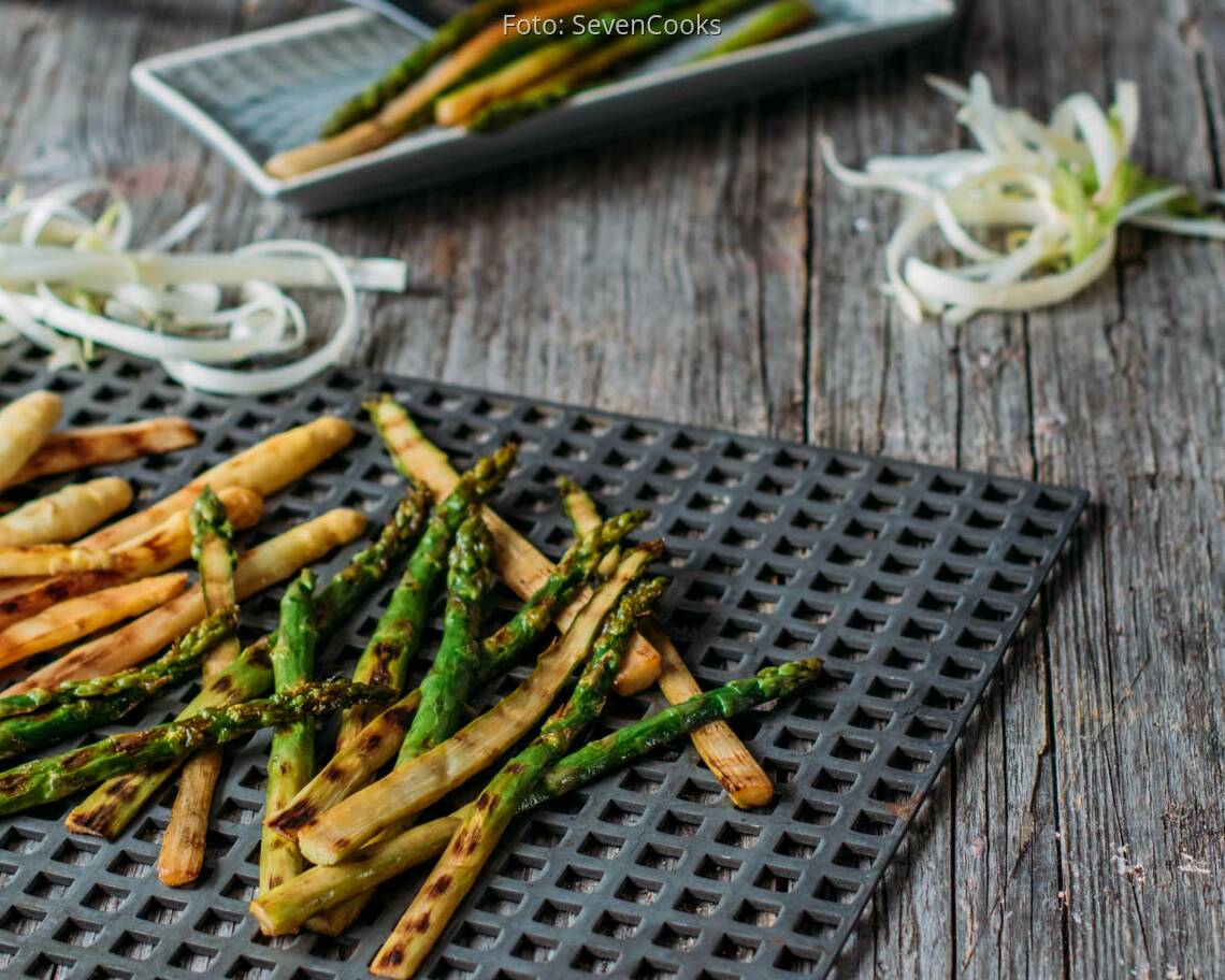 Veganes Rezept: Grill Spargel umami deluxe 3