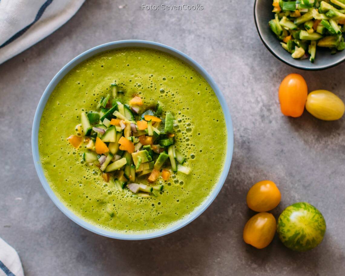 Veganes Rezept: Grüne Gazpacho_1