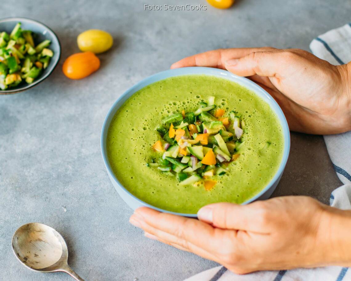 Veganes Rezept: Grüne Gazpacho_2