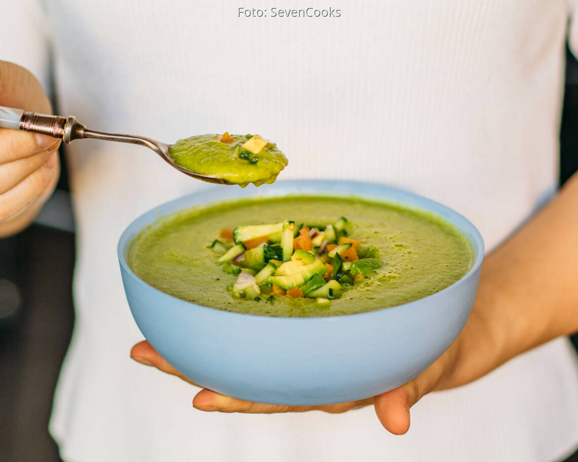 Veganes Rezept: Grüne Gazpacho_3