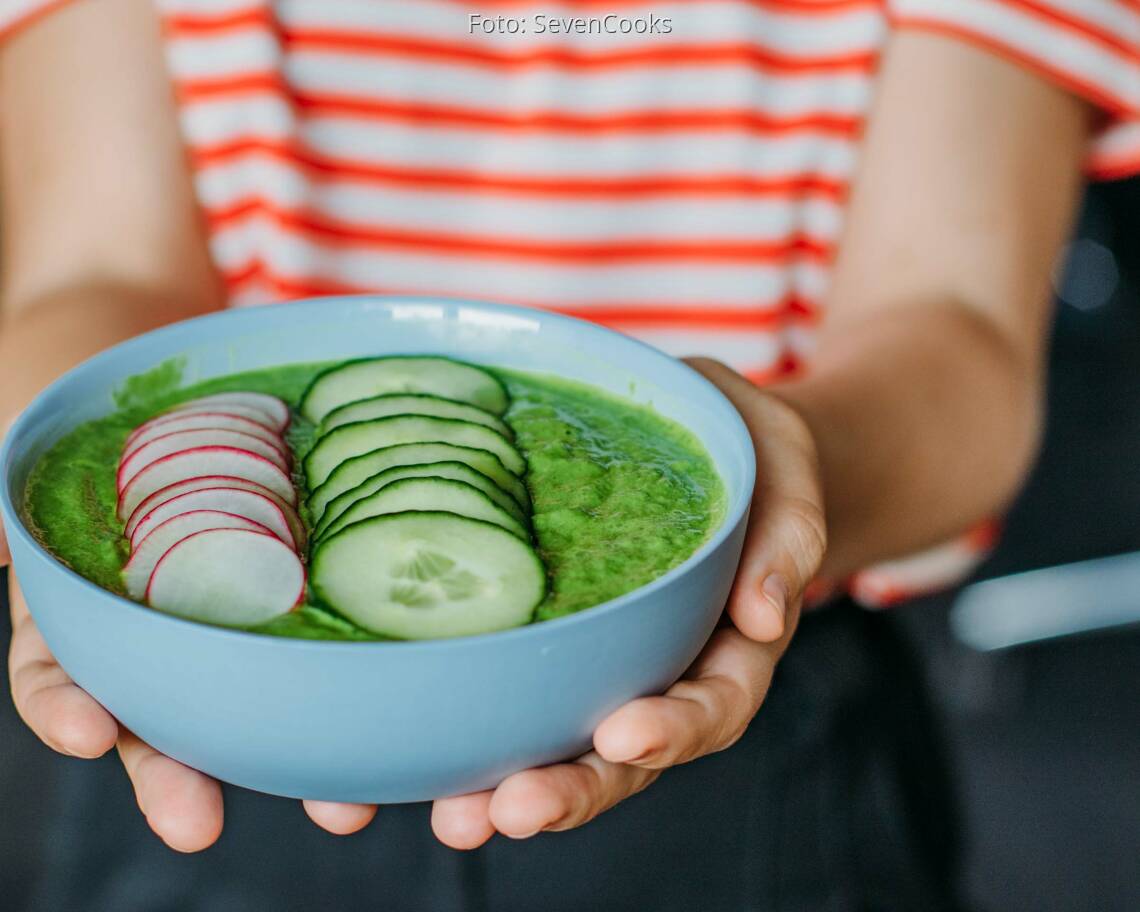 Veganes Rezept: Grüne Smoothie-Bowl_1