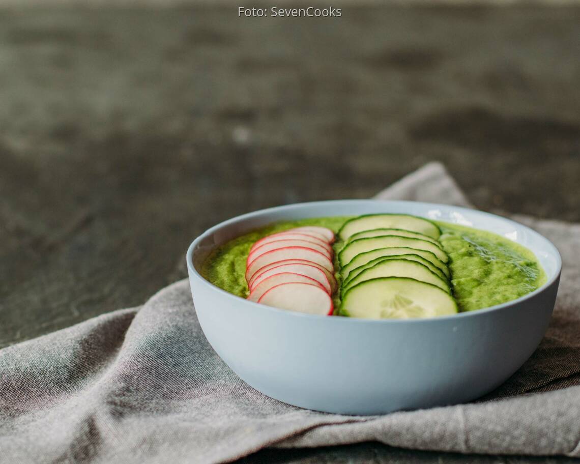 Veganes Rezept: Grüne Smoothie-Bowl_2