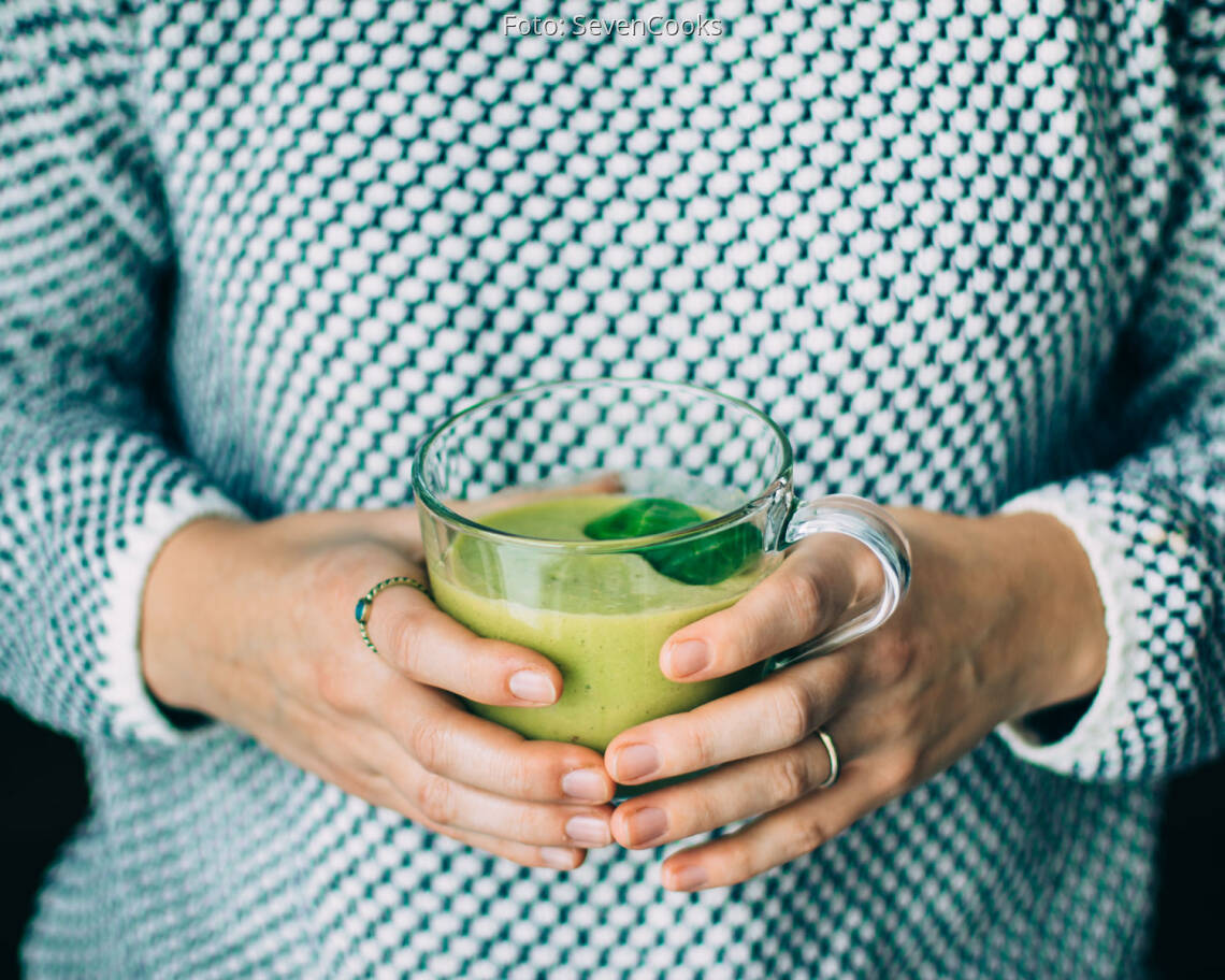 Fertiges Rezept: Grüner Smoothie mit Baby-Spinat_2
