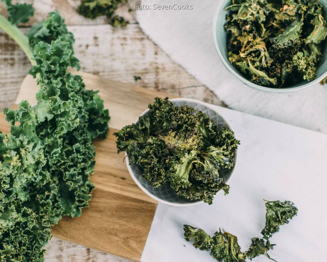 Veganes Rezept: Grünkohl-Chips 1