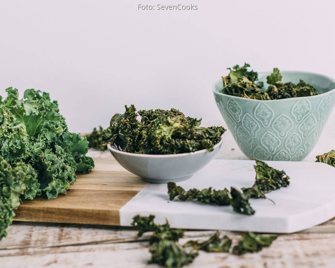 Veganes Rezept: Grünkohl-Chips 2