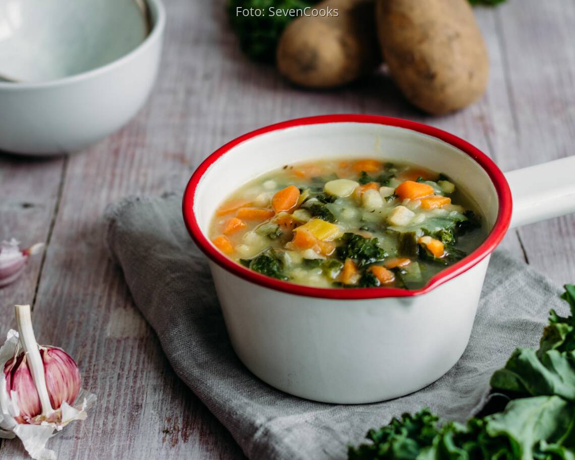 Veganes Rezept: Grünkohleintopf 3