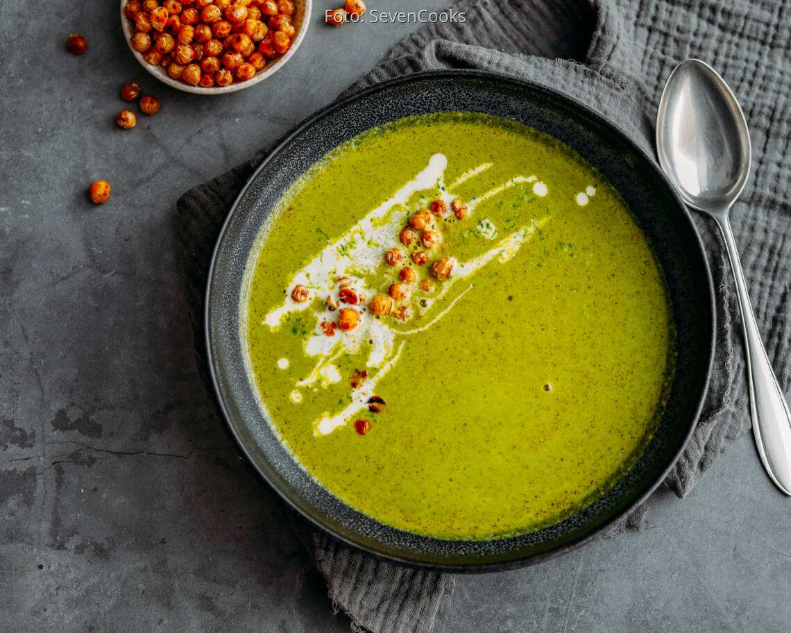 Veganes Rezept: Grünkohl-Kokos-Suppe 3