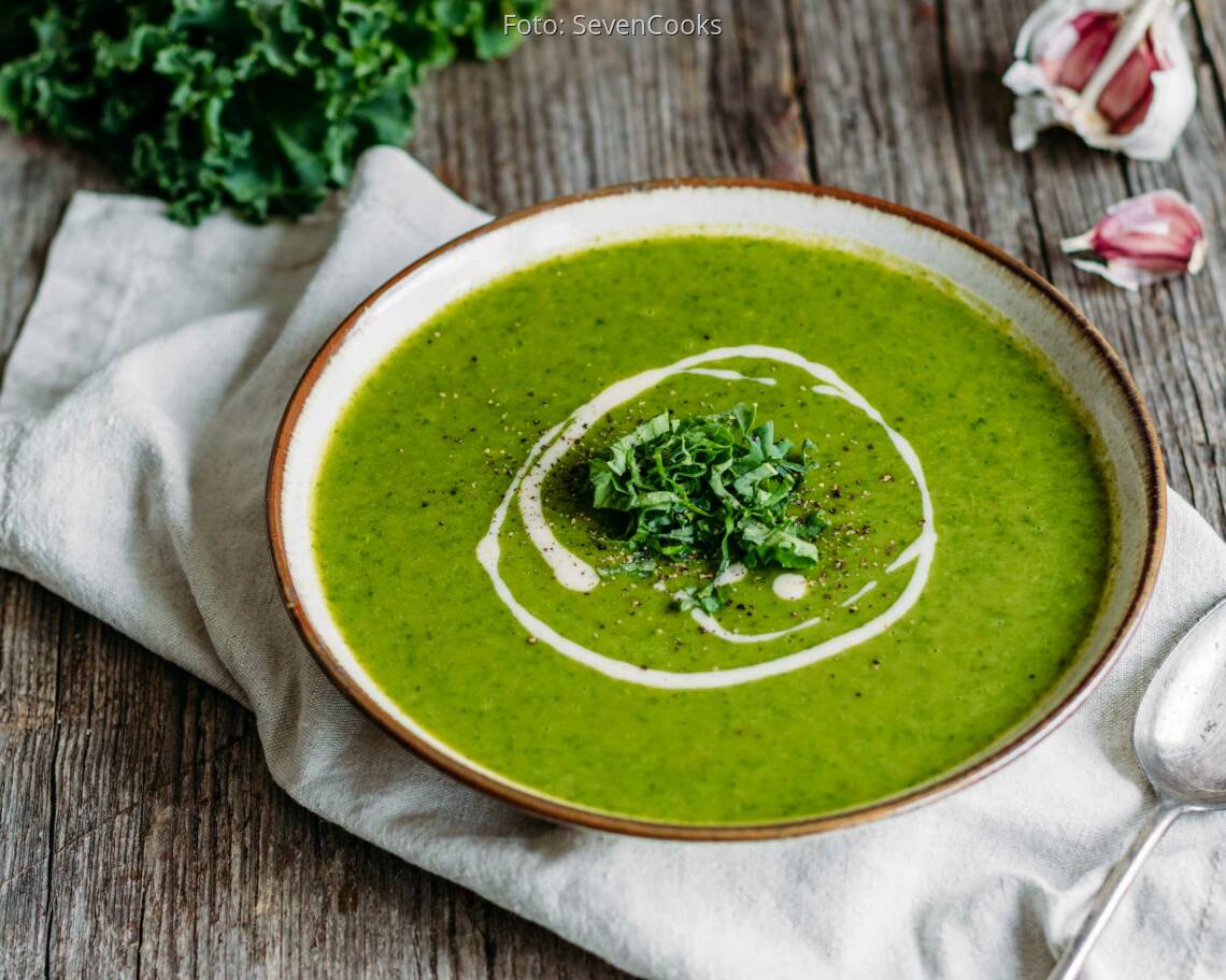 Veganes Rezept: Grünkohlsuppe 3