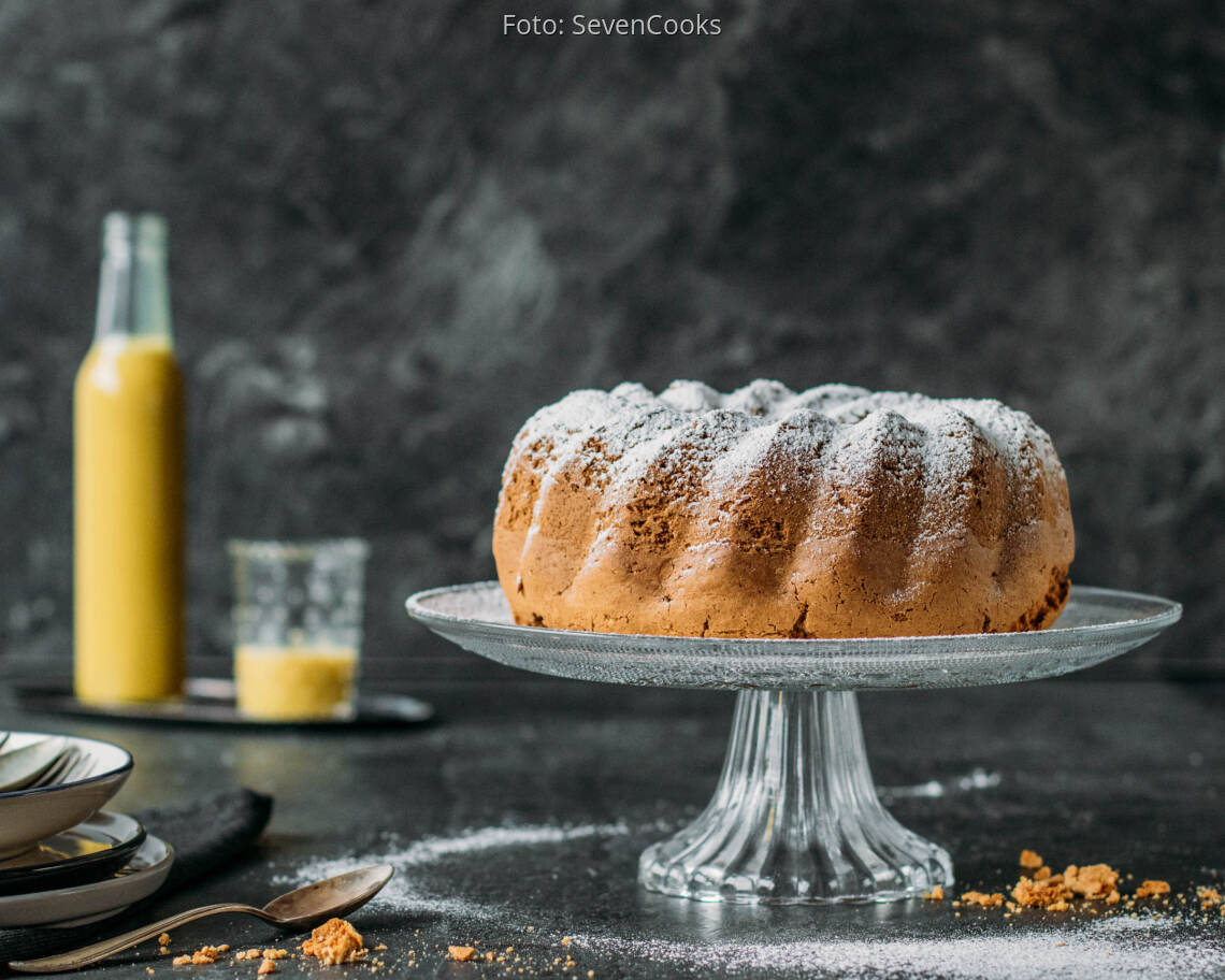 Veganes Rezept: Guglhupf mit veganem Eierlikör 2