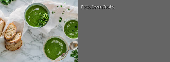 Rezeptbild für "Kalte Gurkensuppe"