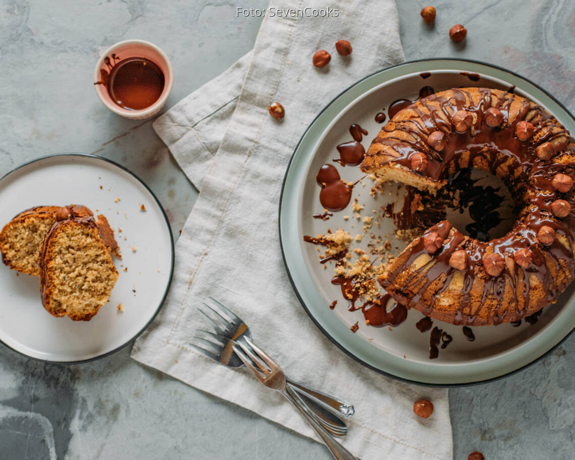 Veganes Rezept: Haselnusskuchen