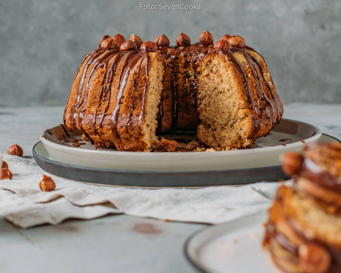 Veganes Rezept: Haselnusskuchen