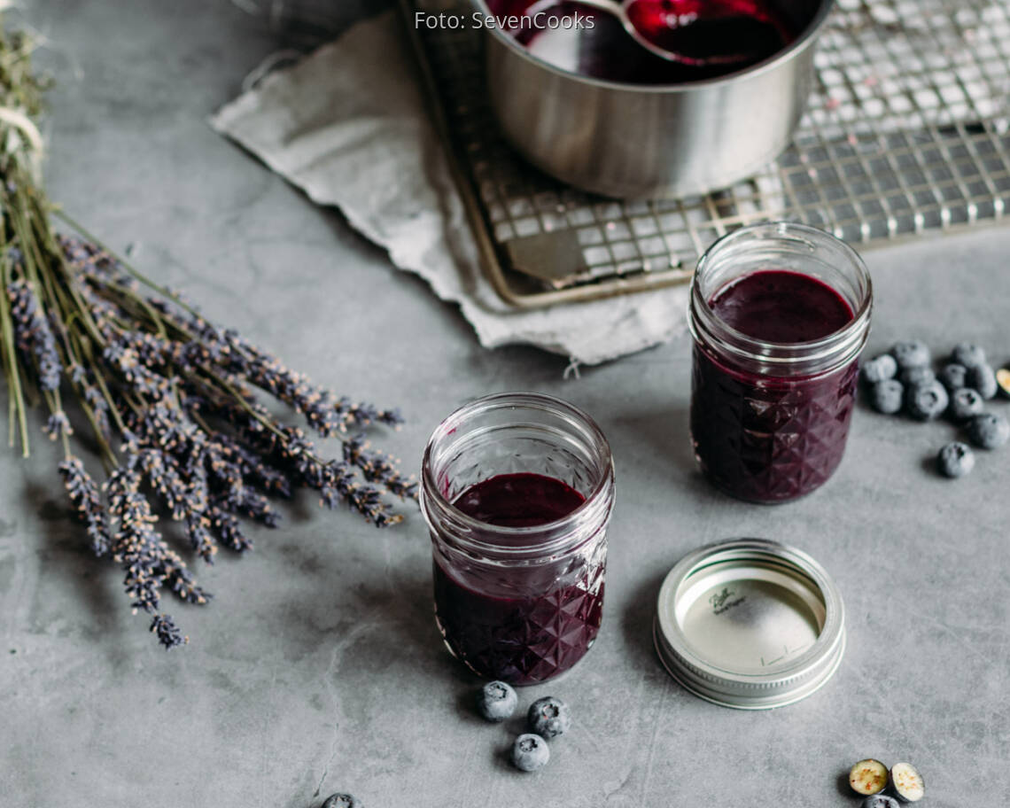 Veganes Rezept: Heidelbeermarmelade