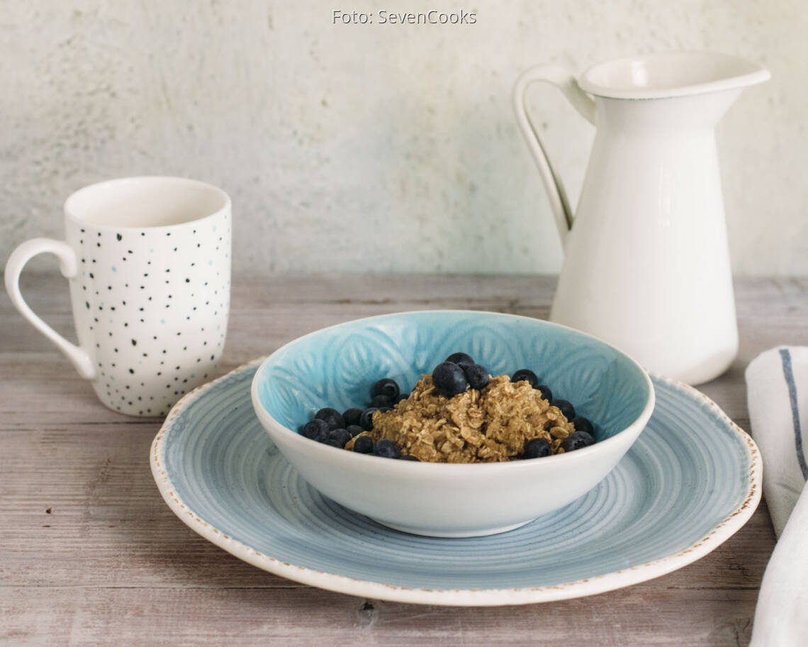 Veganes Rezept: Heidelbeer-Porridge mit Zimt_2