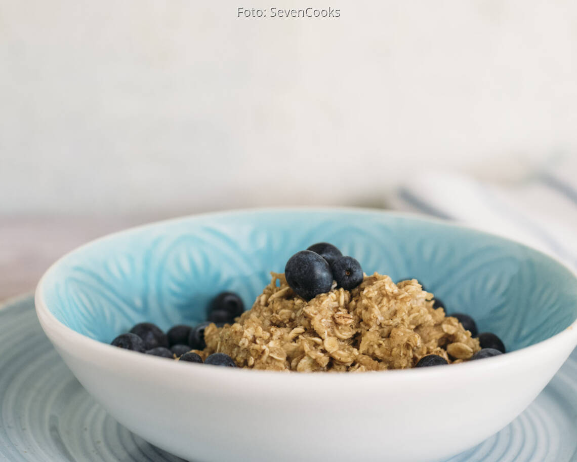 Veganes Rezept: Heidelbeer-Porridge mit Zimt_3