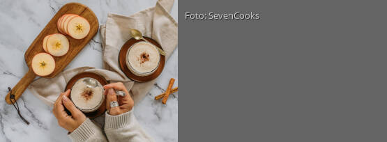 Rezeptbild für "Heißer Apfel-Mandel-Smoothie"