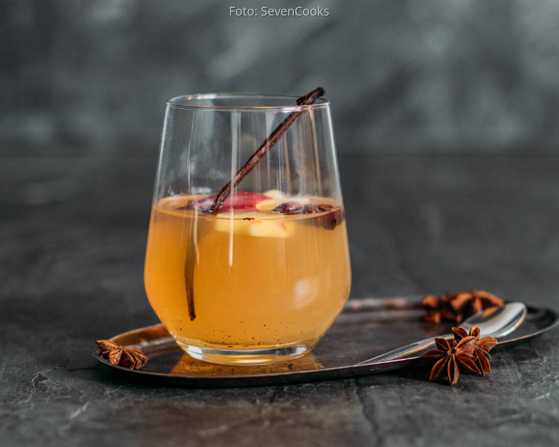 Veganes Rezept: Heißer Bratapfel