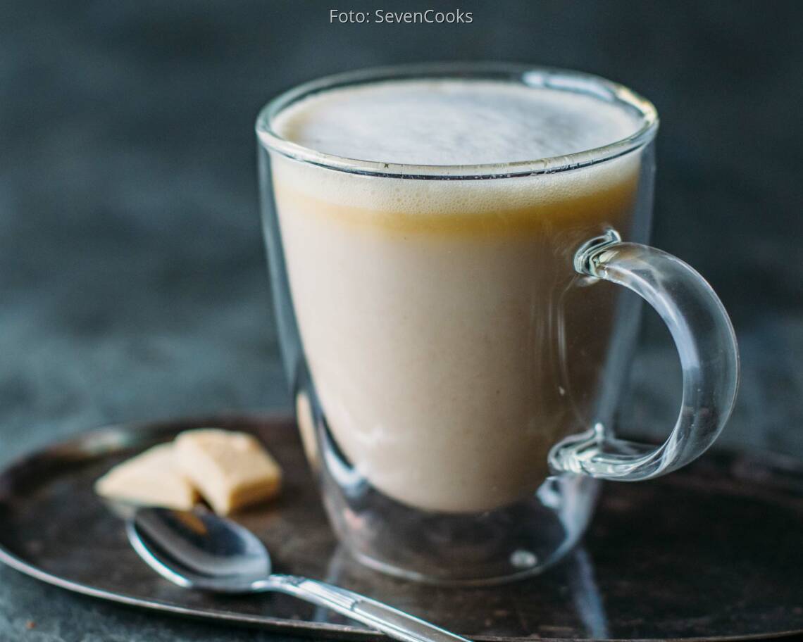 Veganes Rezept: Heiße-Weiße-Schokolade