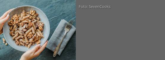 Rezeptbild für "Herbstliche Vollkorn-Penne"