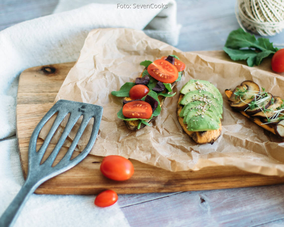 Veganes Rezept: Herzhafte Süßkartoffeltoasts